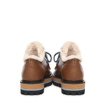 Desert boot in pelle e pelliccia sintetica E4TXP120101 911 COCCINELLE 