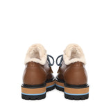 Desert boot in pelle e pelliccia sintetica E4TXP120101 911 COCCINELLE 