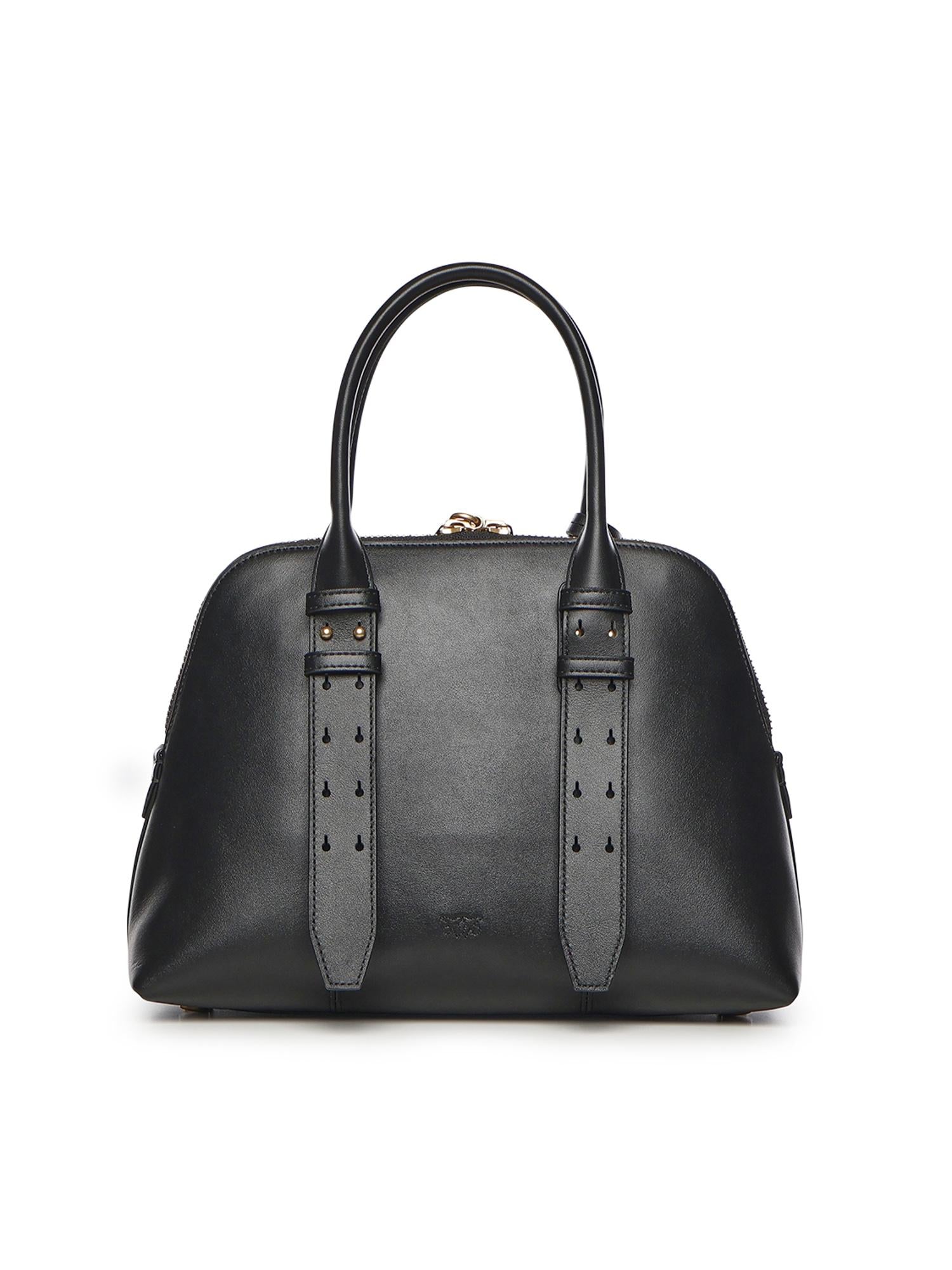 Borsa a mano media Escape Bag in pelle 105906 A0QOZ99Q PINKO 