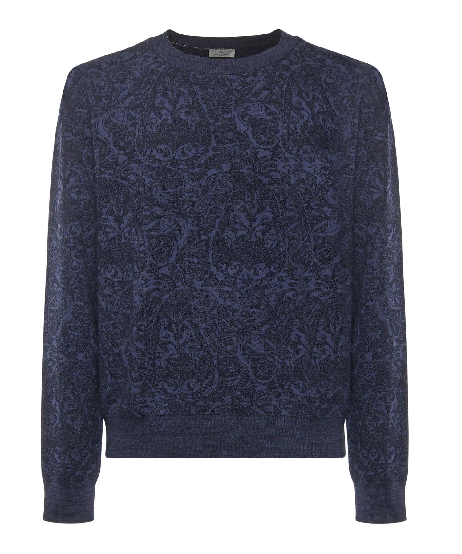 Maglia in cotone e lana jacquard MRKF0096 AQ195S9831 ETRO 