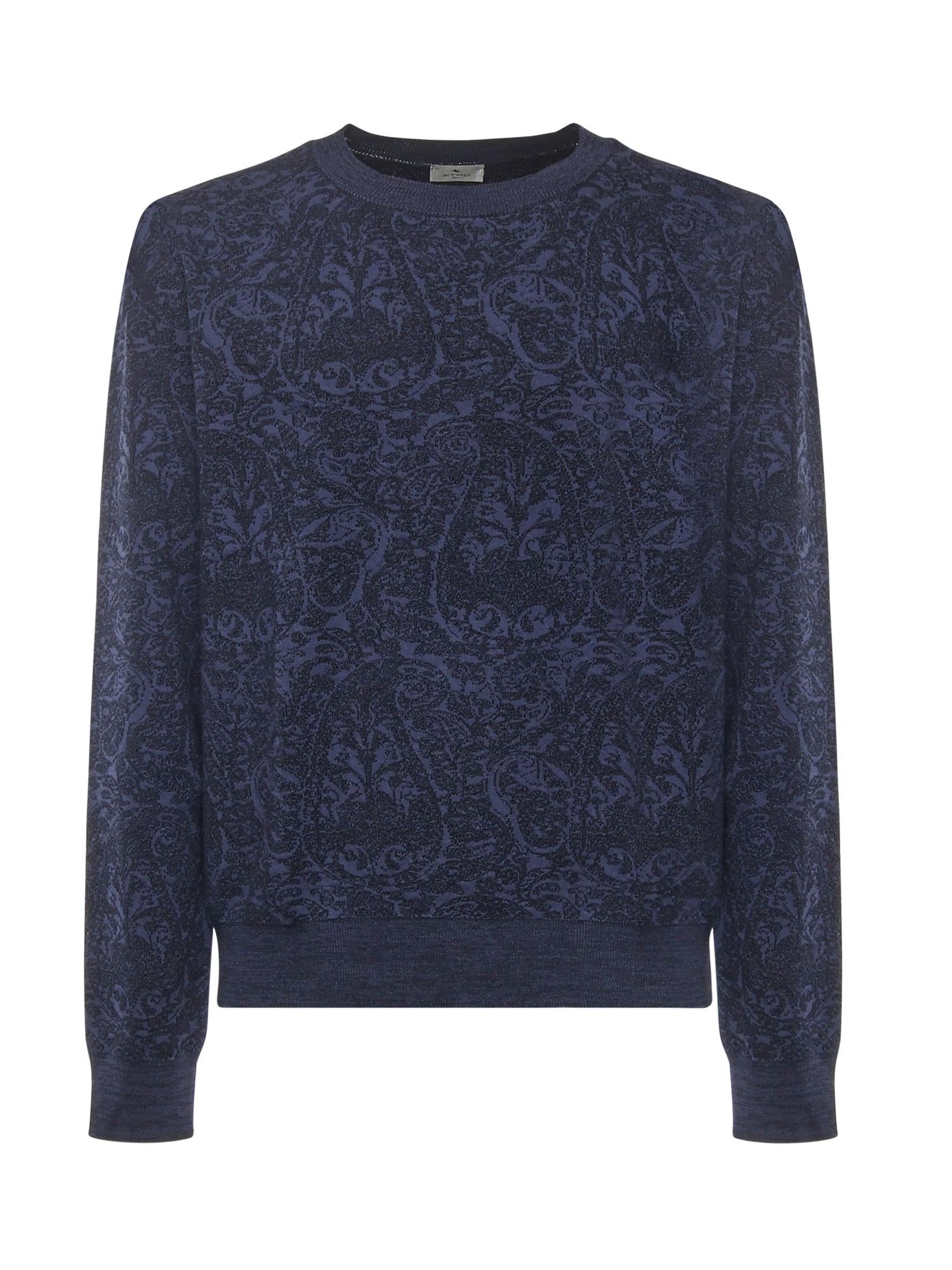 Maglia in cotone e lana jacquard MRKF0096 AQ195S9831 ETRO 