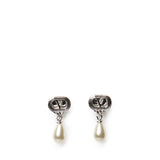 Orecchini Ovalette in metallo, perle e cristalli Swarovski® 8W2J0BG8 WKDDFF VALENTINO GARAVANI 
