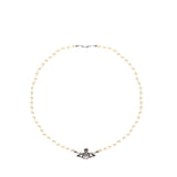 Collana Mini Bas Relief Pearl 63010100 02P104P104 VIVIENNE WESTWOOD 