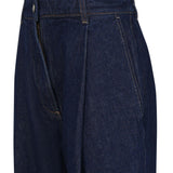 Pantaloni in denim di cotone 130720440 NAVY MAGDA BUTRYM 