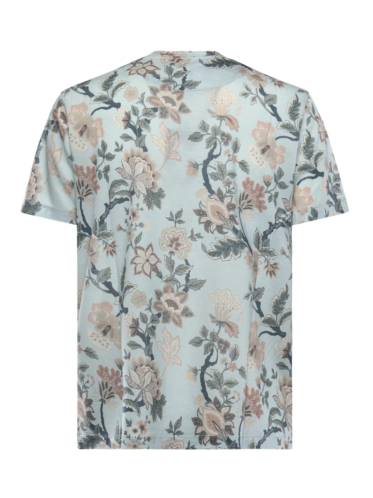 T-shirt con stampa floreale MRMA0002 AK946X0880 ETRO 