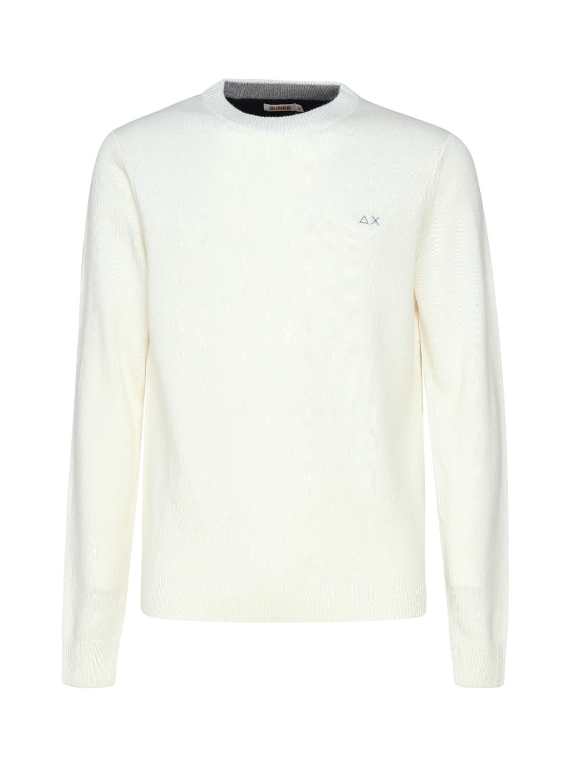 Maglia in misto lana round K43134 -01 SUN 68 