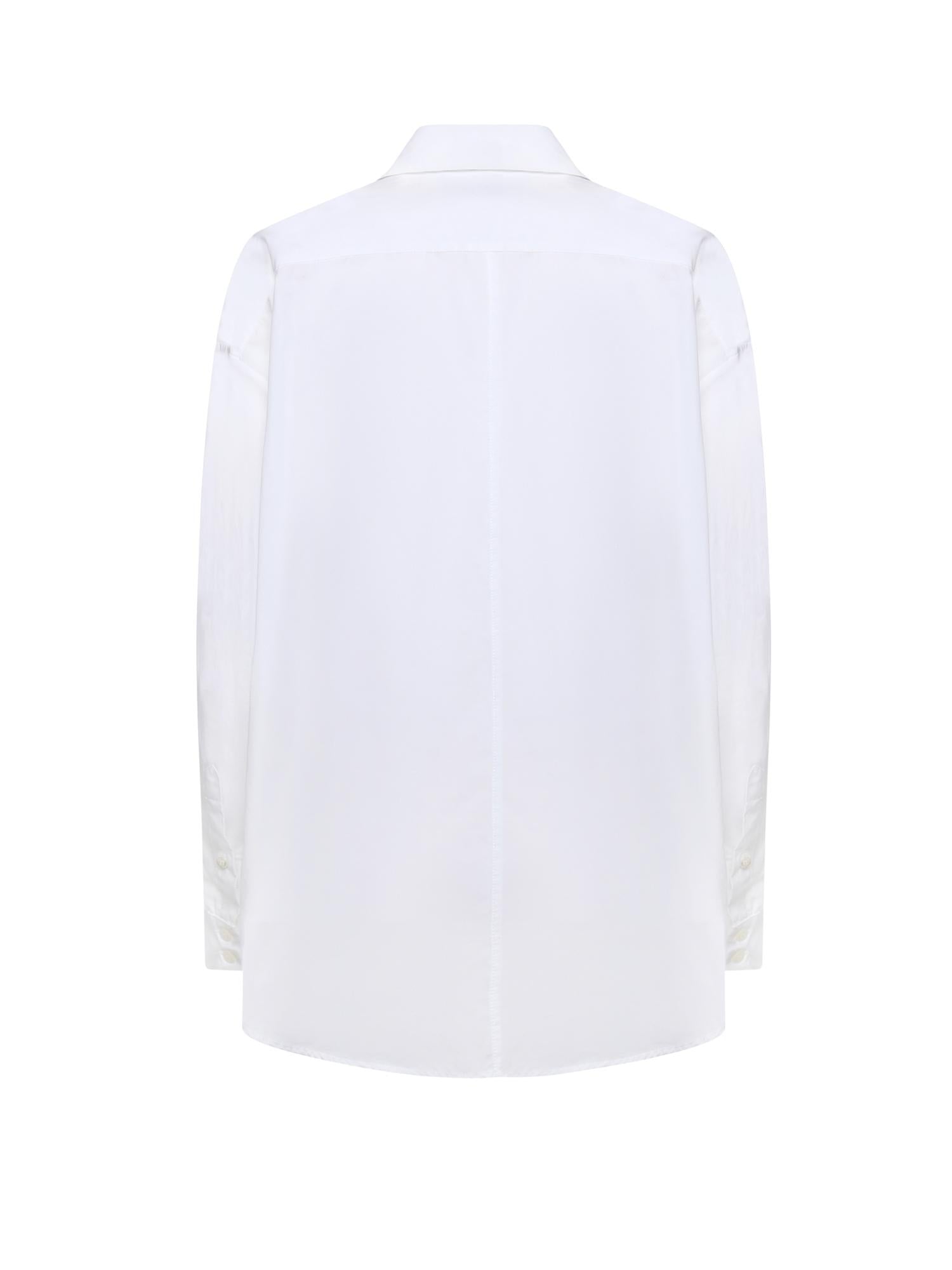 Camicia Sabrina in cotone<BR/> DC4985 BIANCO OTTOD'AME 