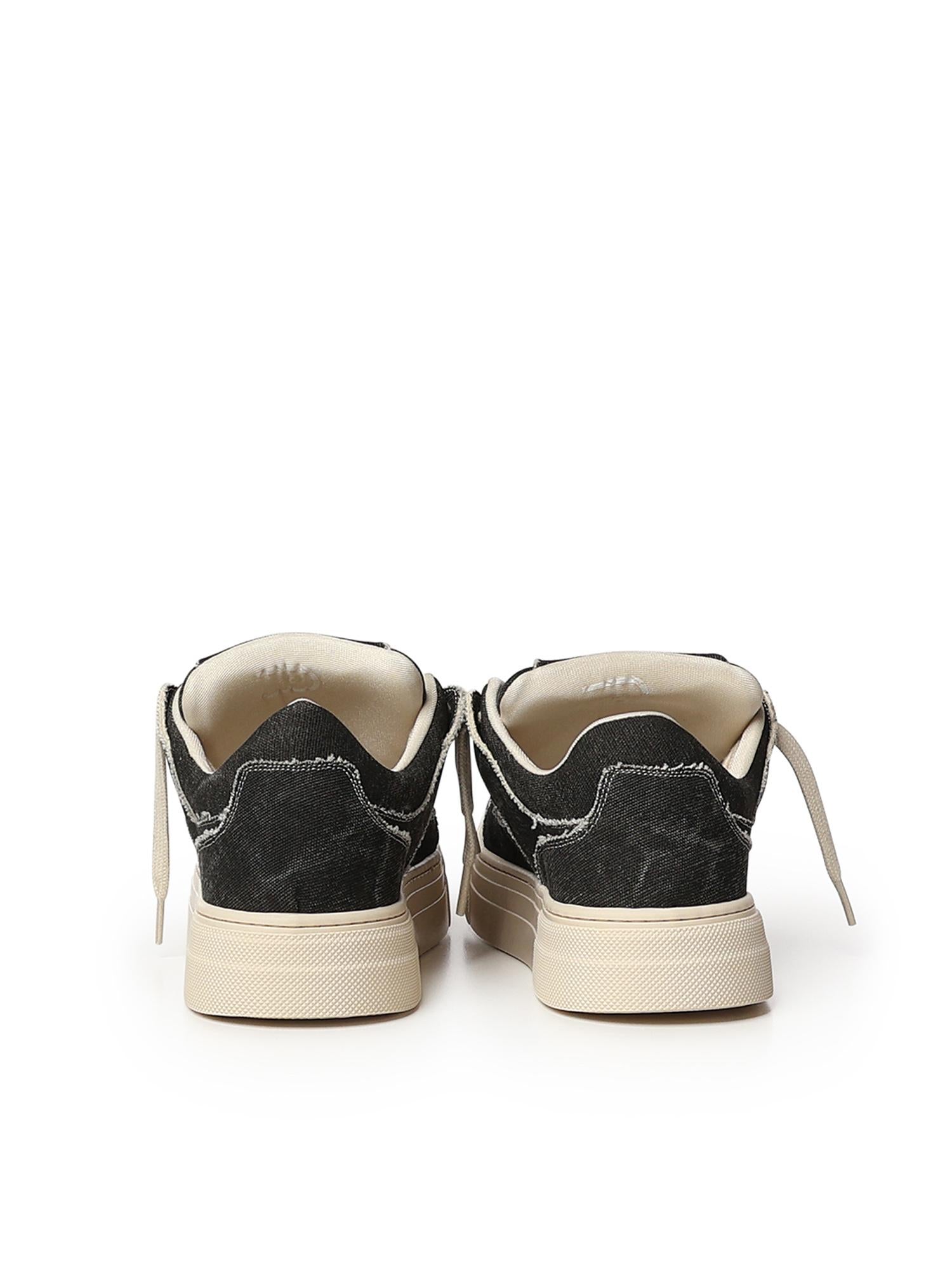 Sneakers 592 in canvas 592 NERO DEMNA 