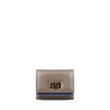 Portafoglio Small Trifold Fendi Way in pelle 8M0555 AWR7F1WVB FENDI 