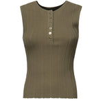 Top in maglia a costine "Giada" 5GGR04 5874ZG896 MARCIANO BY GUESS 