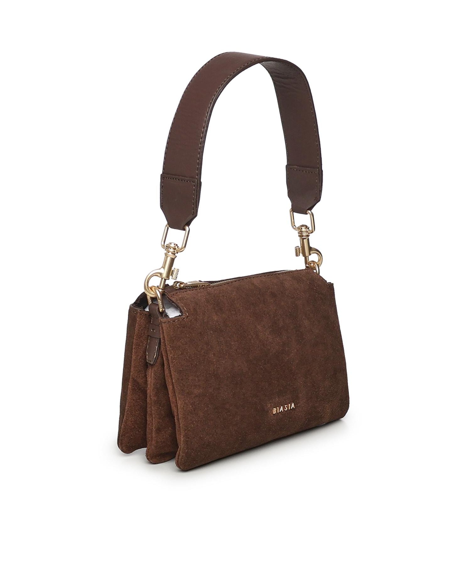 Borsa a tracolla Feather Small BIBP9F801C TESTA DI MORO BIASIA 