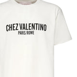 T-Shirt con stampa Chez Valentino 6V3MG16P APGA03 VALENTINO GARAVANI 