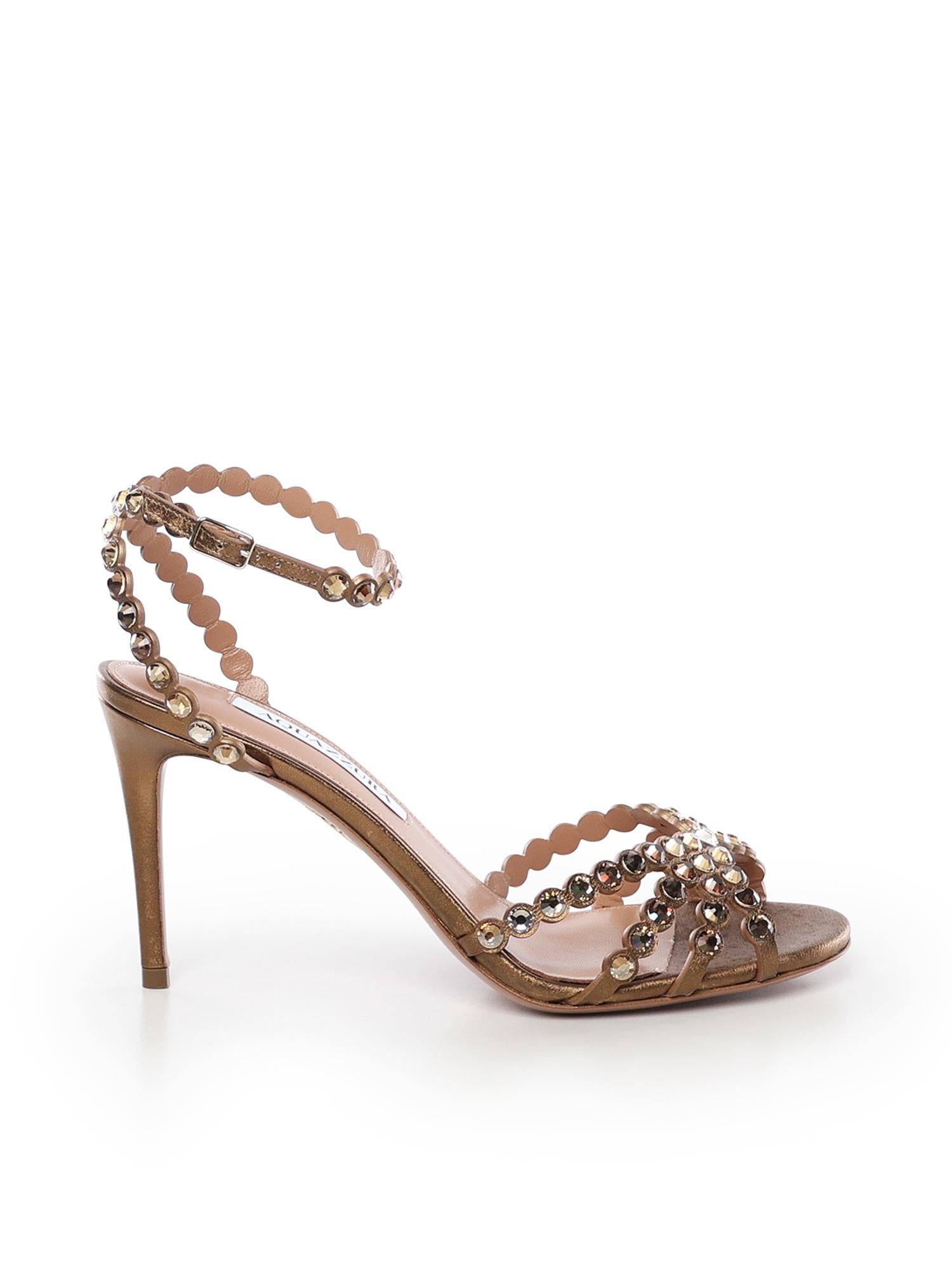 Sandali Tequila con cristalli TQLMIDS0 CYNBRA AQUAZZURA 