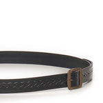Cintura in pelle intrecciata BEM0673 M916 DSQUARED2 