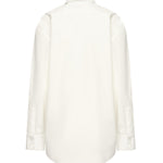 Camicia Cassandre in popeline di cotone 832339 Y1J619601 SAINT LAURENT 