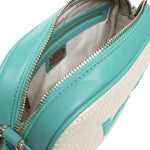 Borsa a tracolla Inge 73BS8VL02 INGEOFF WHITE/SMERALDO V° 73 