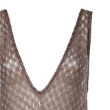Abito copricostume in viscosa lamé motivo ragnatela MS26SQ0P BR014DS80EE MISSONI 
