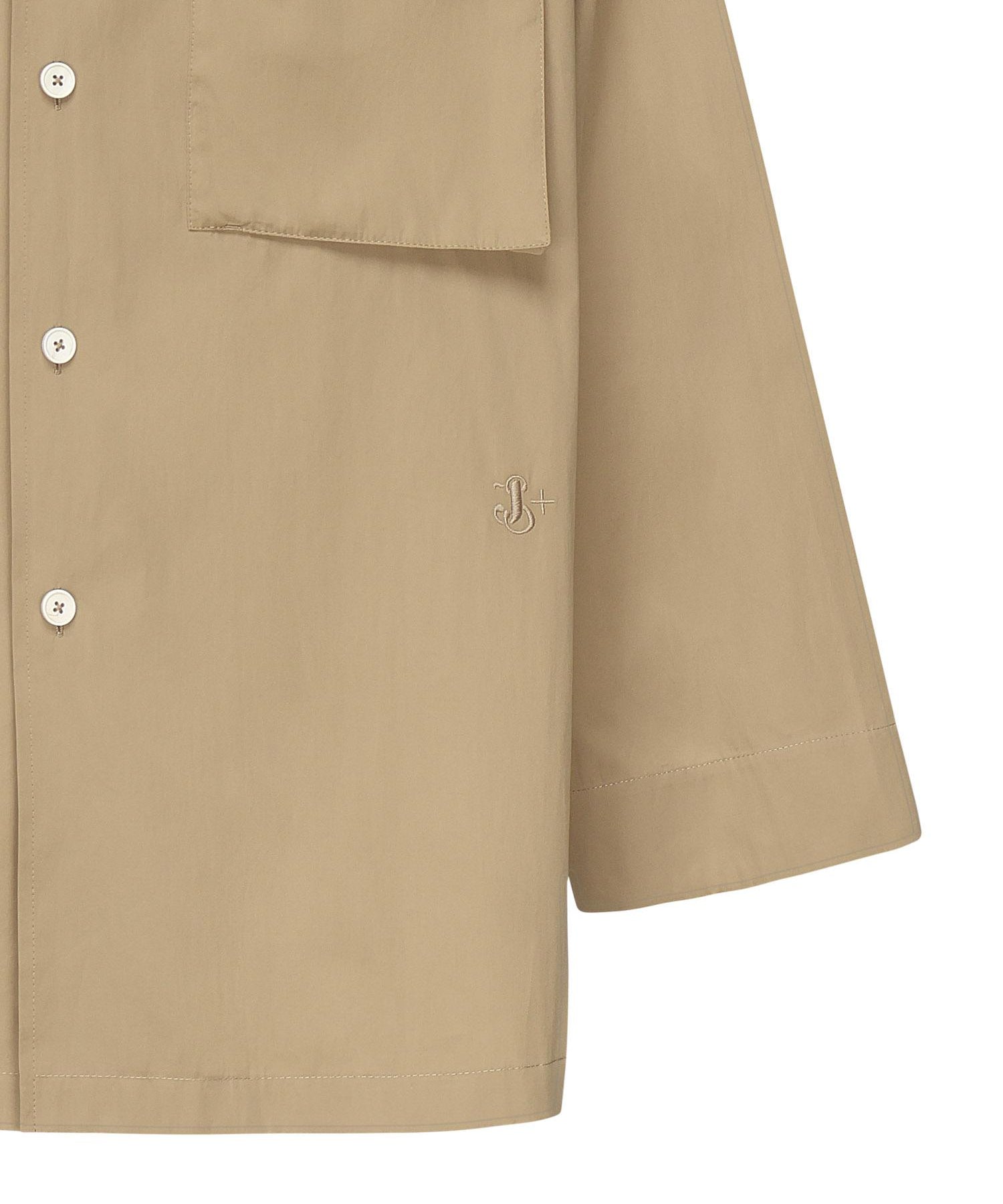 Camicia in popeline di cotone J47DL0167 J45292235 JIL SANDER 