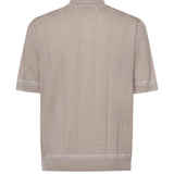 Polo in lino e cotone M76MAGM42MAG0M018 261301 ELEVENTY 