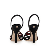 Sandalo Fetishique in velluto 7W0S0NC6 WPJ0NO VALENTINO GARAVANI 