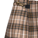 Gonna plissettata con Burberry Check 8099551 C1465 BURBERRY 