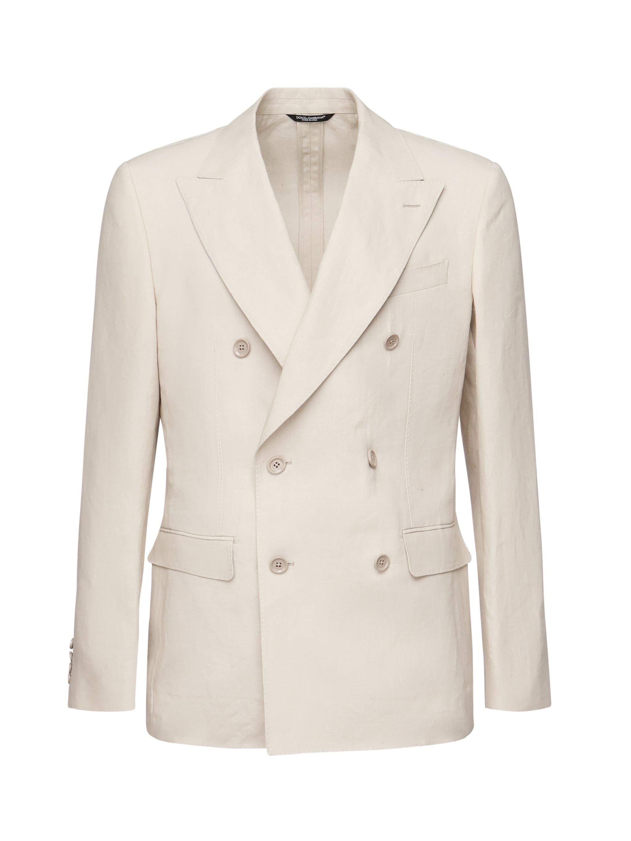 Giacca doppiopetto G2QS7T FU4MCM0722 DOLCE & GABBANA 