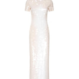 Abito lungo con paillettes 2512621072600 007 SPORTMAX 