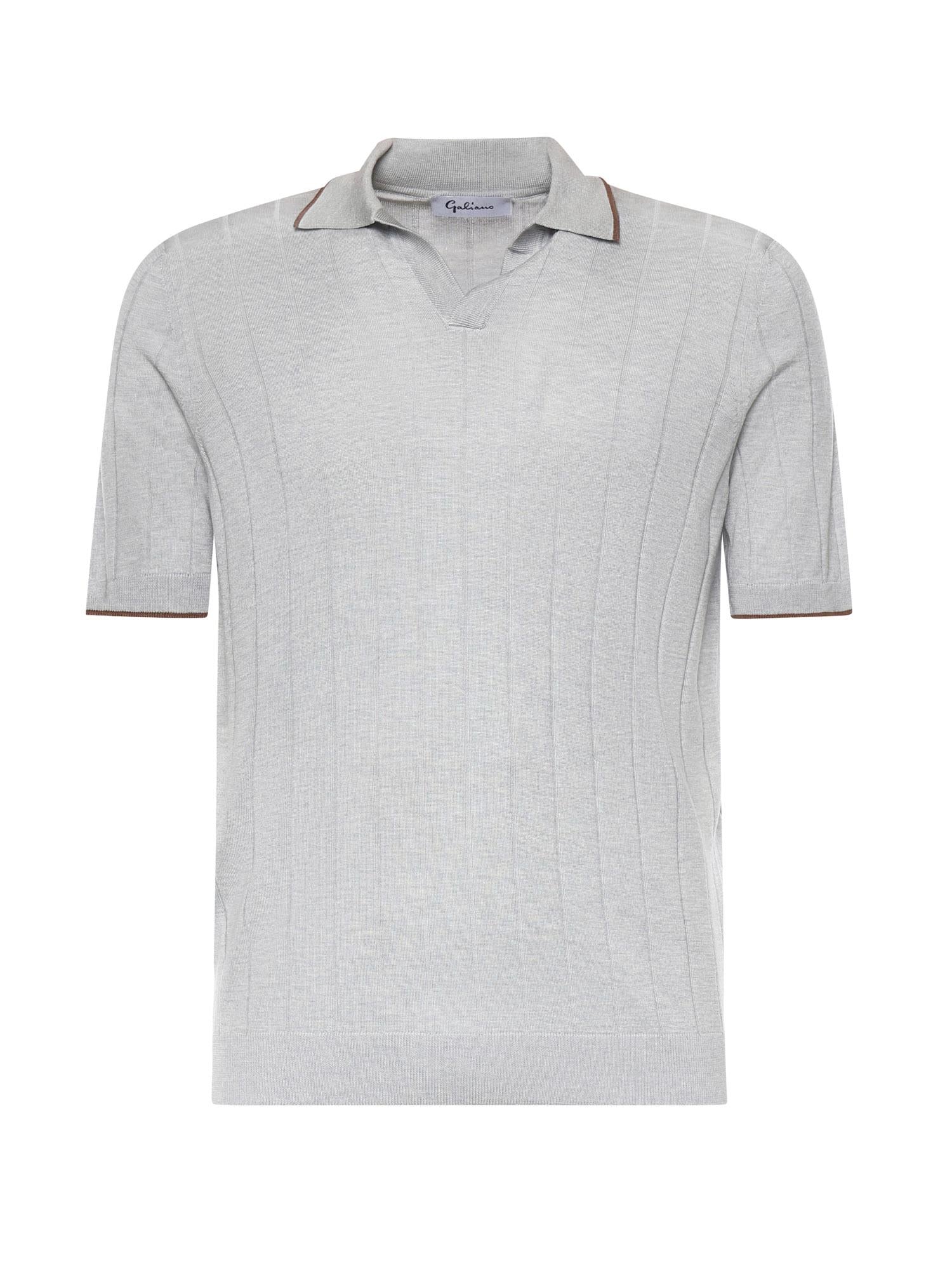 Polo in seta 43181 23510050 GALIANO 