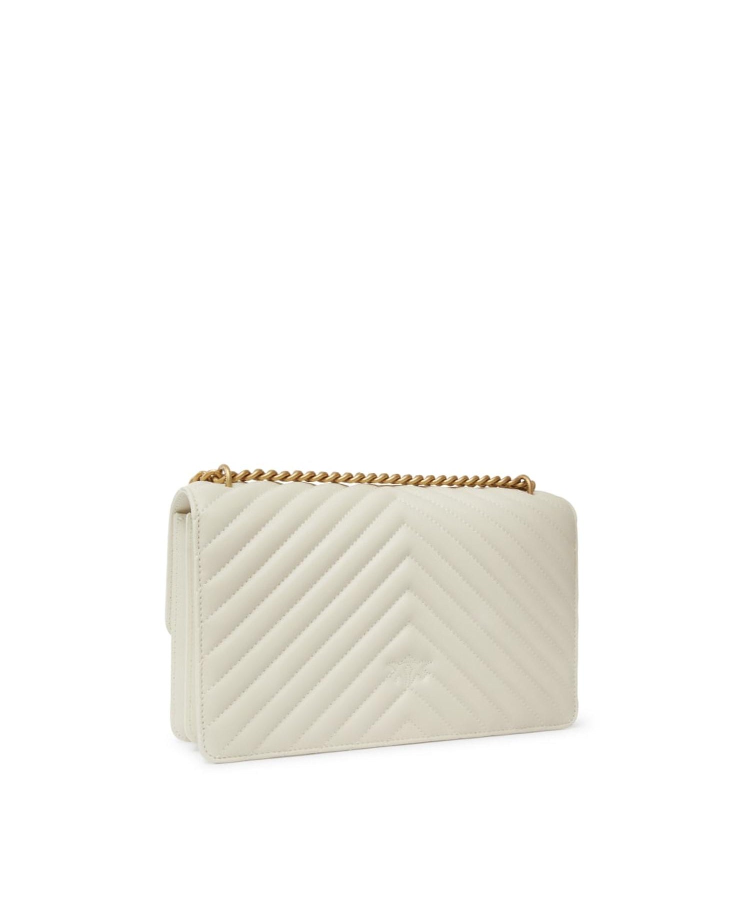 Borsa media a tracolla Love Bag One Chevron 100941 A0GKZ14Q PINKO 