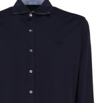 Camicia in cotone con logo ton sur ton NRMA3481540 VYPU806 FAY 