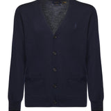 Cardigan con logo <BR/> 710946144 001 POLO RALPH LAUREN 