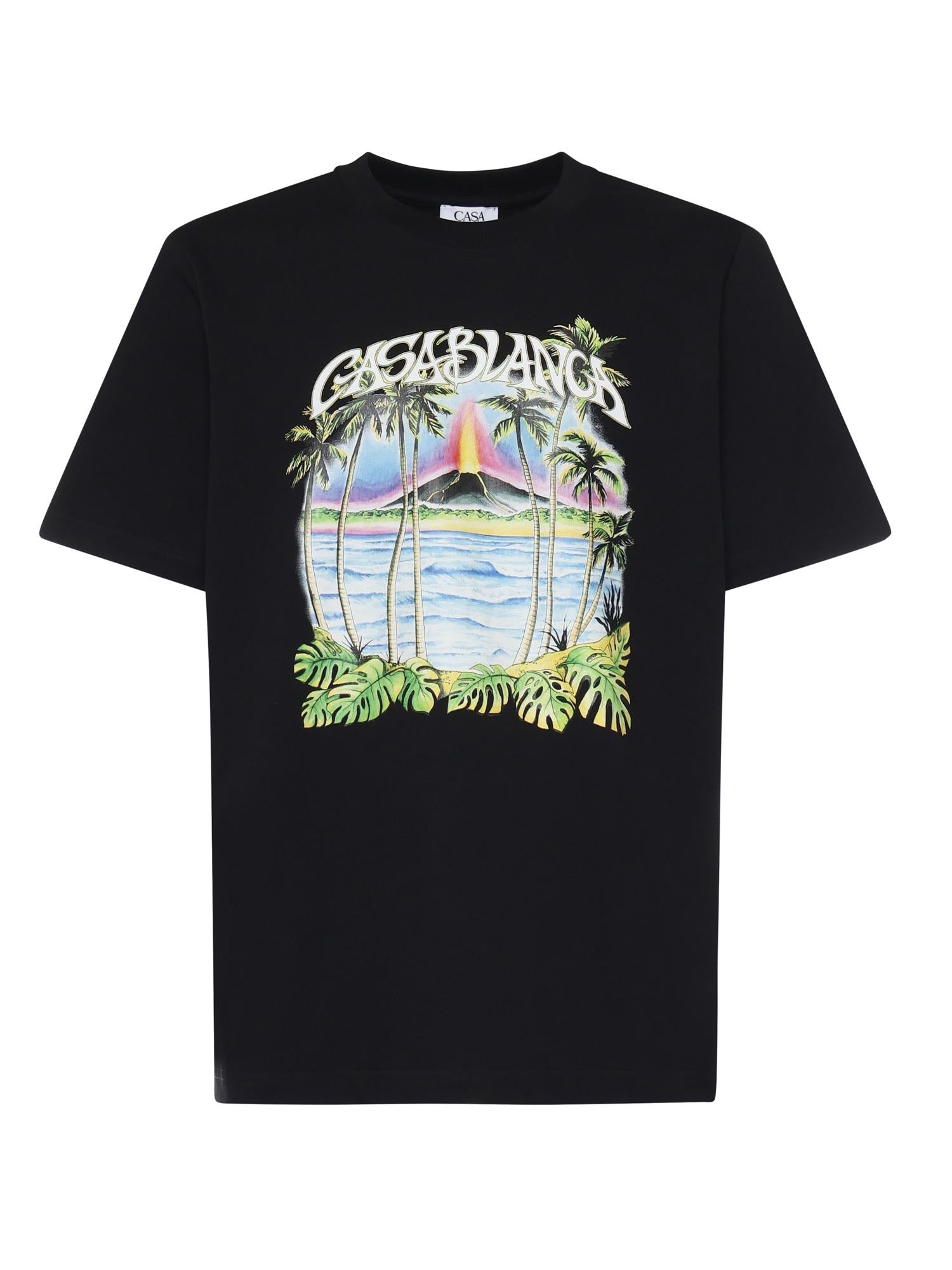 T-shirt con stampa in cotone MSP26JTS001 21 CASABLANCA 