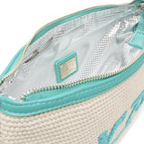 Pochette Beauty Inge 73BE8VL558 INGEOFF WHITE/SMERALDO V° 73 