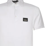 Polo piquet con placca logata G8PL4T G7F2HW0800 DOLCE & GABBANA 