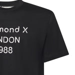 T-shirt con stampa in cotone UMA25169TS BLACK RICHMOND X 