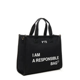 Borsa tote Responsability in cotone 73BS6AF01 RESPONSIBILITY BISNERO V° 73 