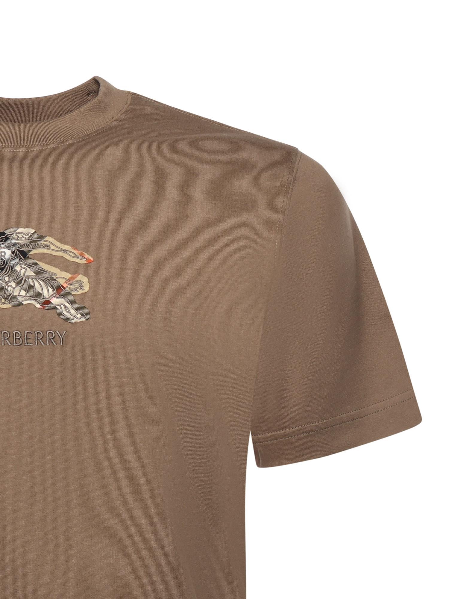 T-shirt Check in cotone 8116168 A3324 BURBERRY 