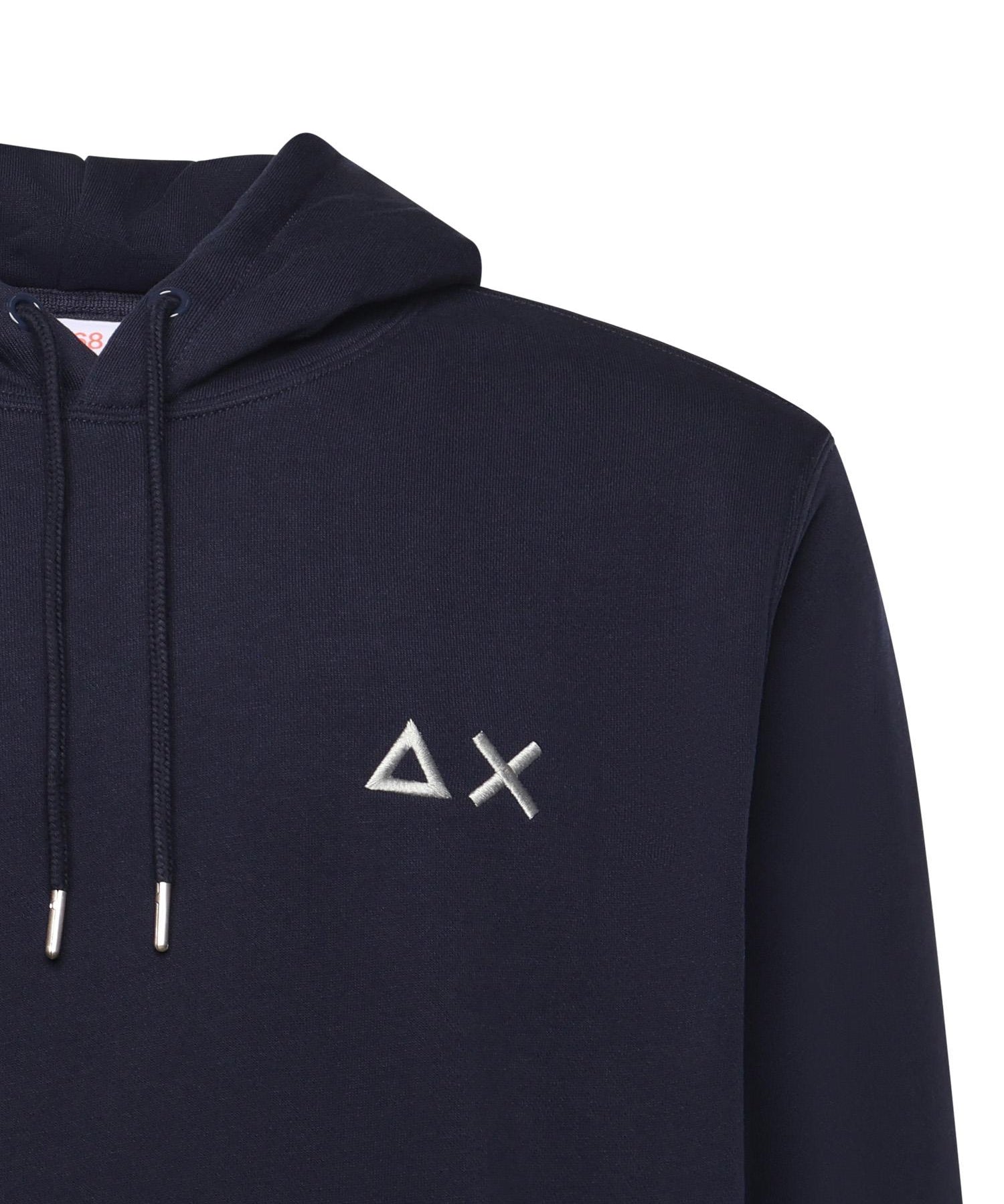 Felpa in cotone con logo F45104 07 SUN 68 