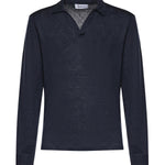 Polo in lino 60191 96803306 GALIANO 