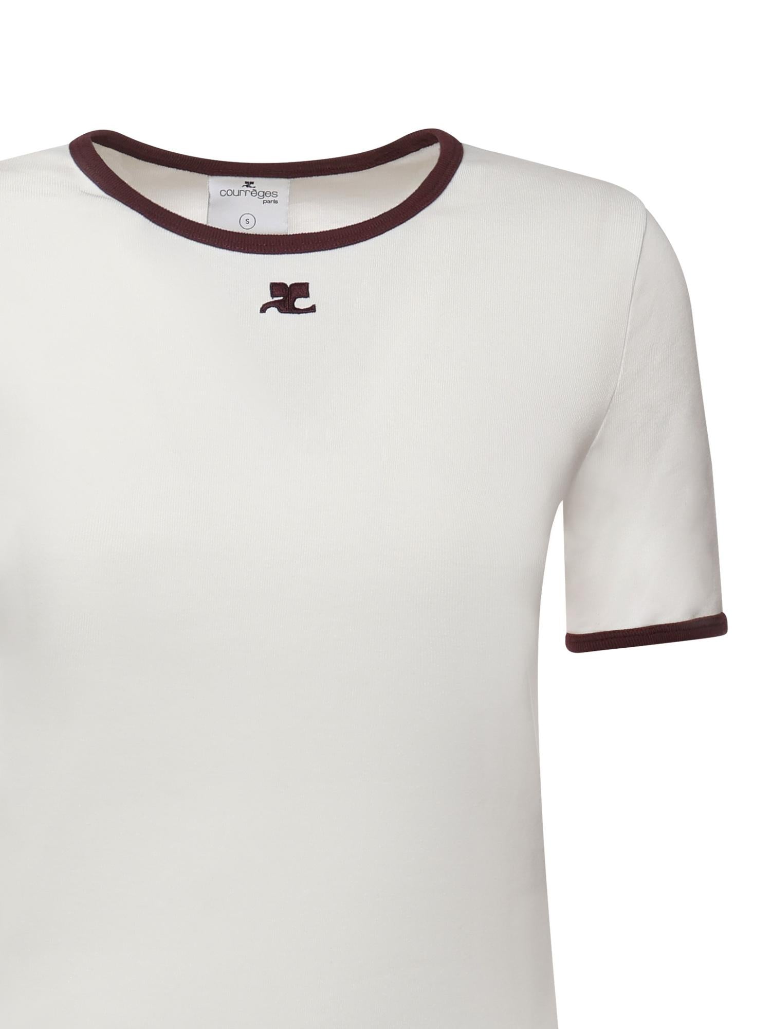 T-shirt in cotone VESJTS017JS0070 0098 COURREGES 