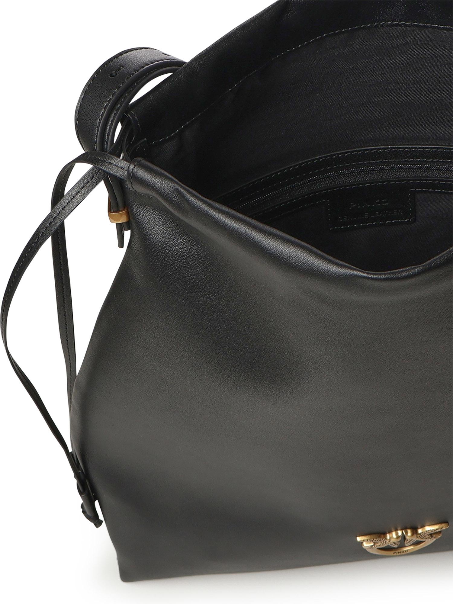 Borsa a spalla con logo 104359 A0QOZ99Q PINKO 