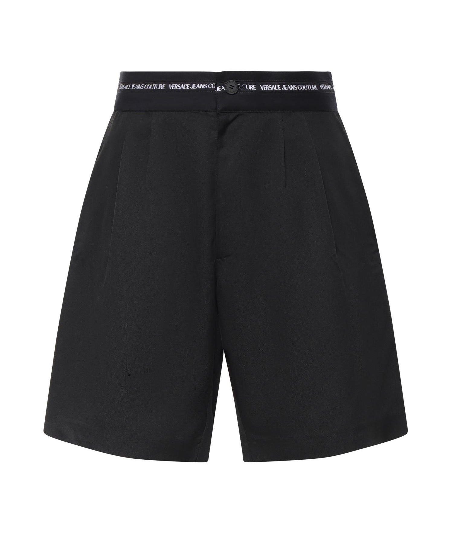 Bermuda con logo 80GAD119 N0645899 VERSACE JEANS COUTURE 