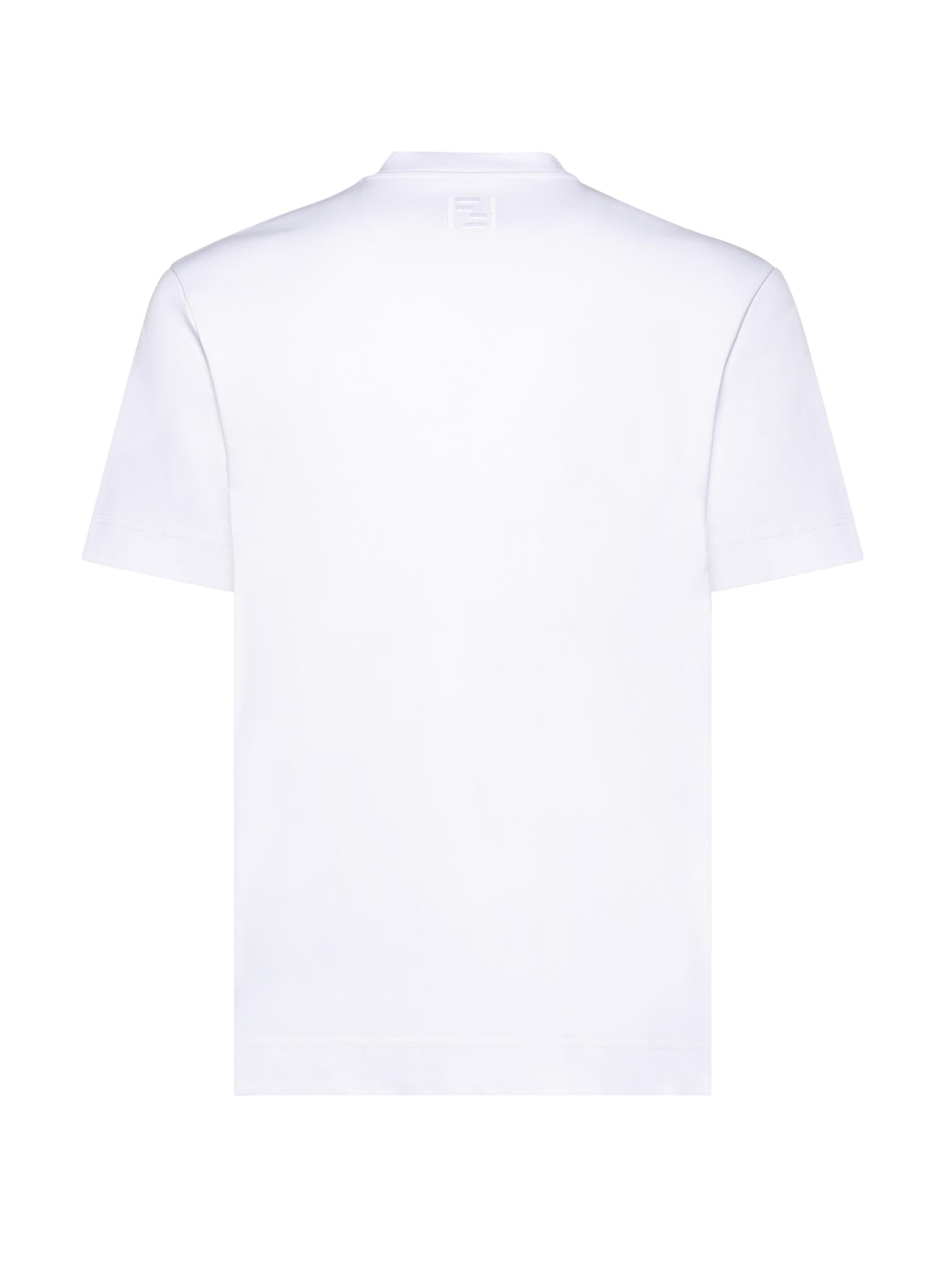 T-shirt in cotone FY0936 AYXYF0QA0 FENDI 