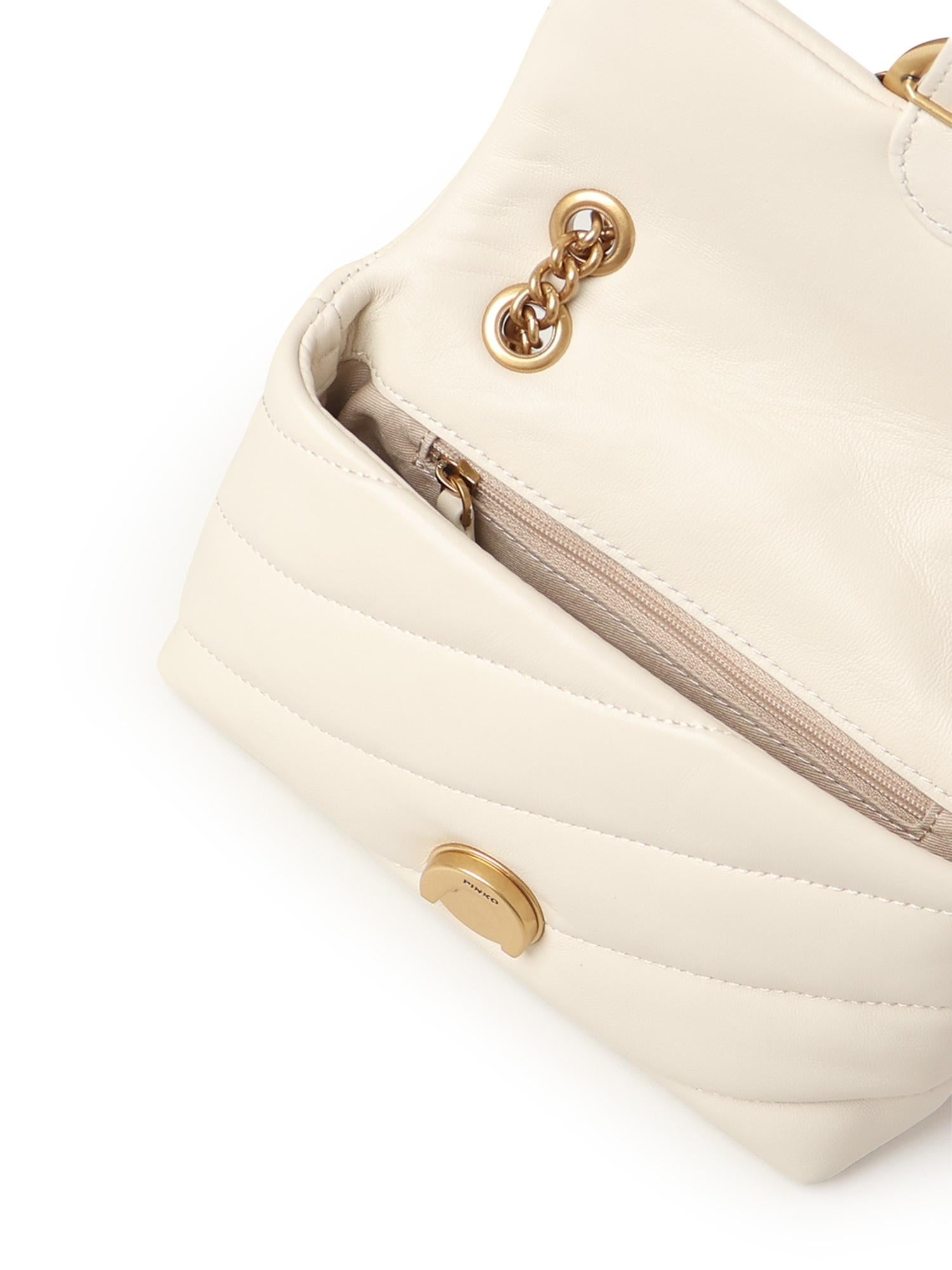 Borsa a tracolla piccola Love Bag Puff 100040 A0F2Z14Q PINKO 