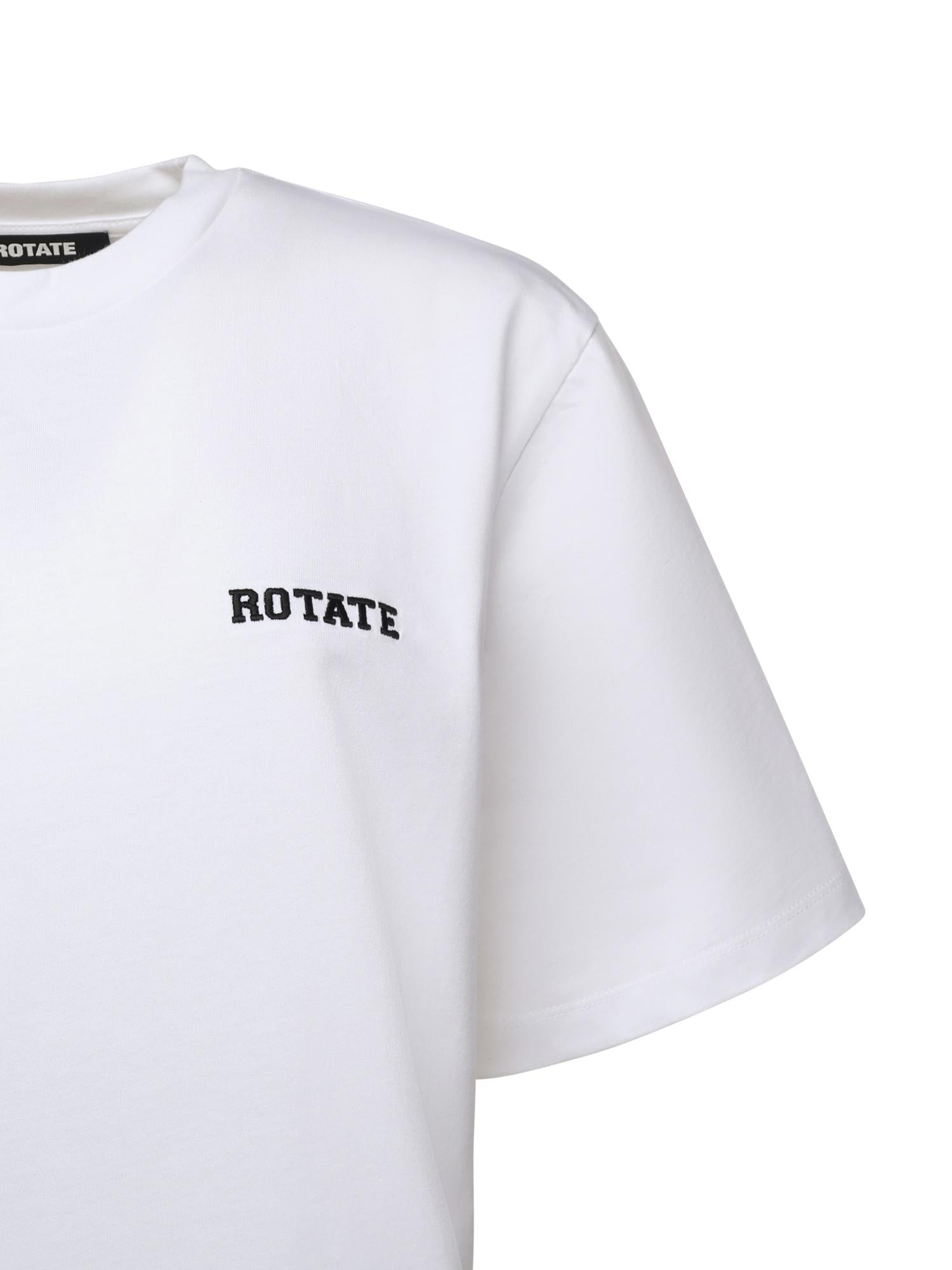 T-shirt in jersey di cotone 115327 400 ROTATE 