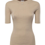 Maglione Solar a costine 125MPU130FI0049 1054 COURREGES 