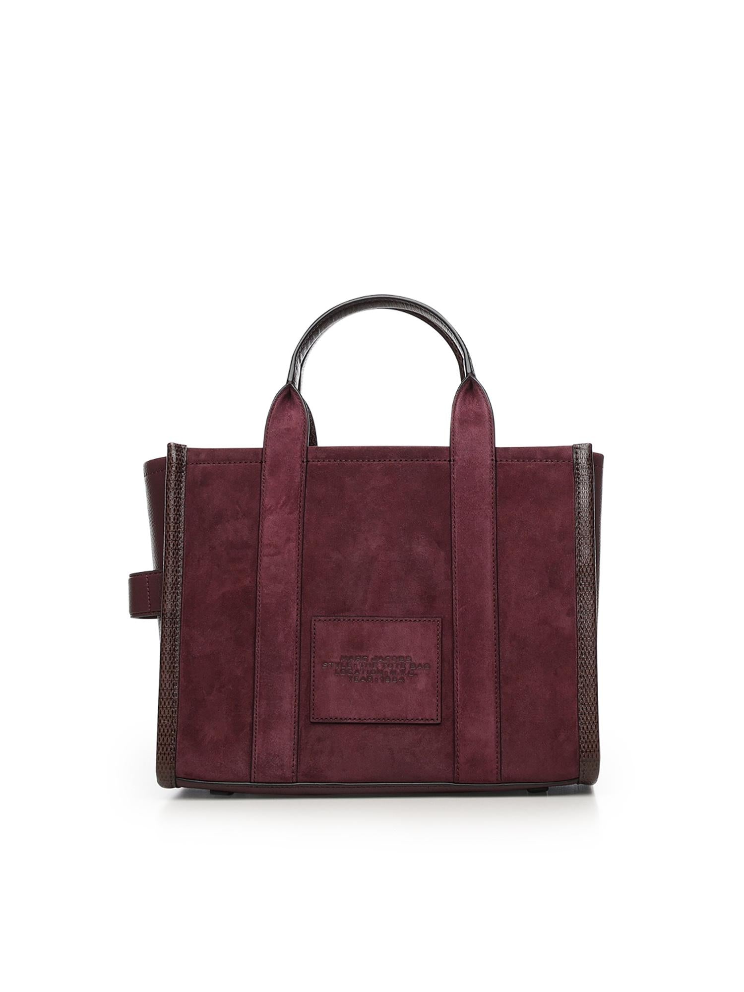 Borsa The medium tote in pelle scamosciata 2F5HTT029H01 510 MARC JACOBS 