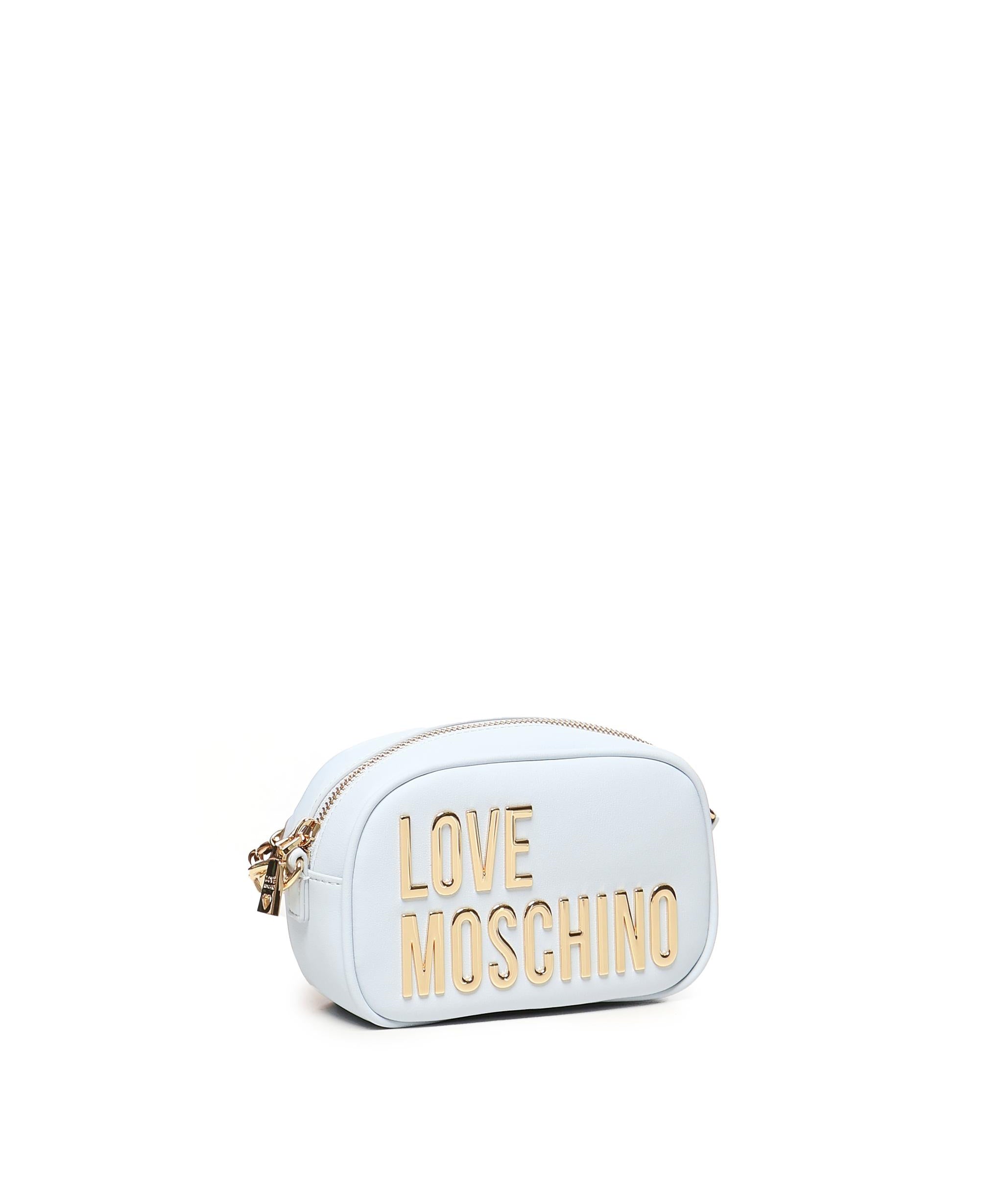 Borsa a tracolla con logo JC4026PP1MKD0 712 LOVE MOSCHINO 