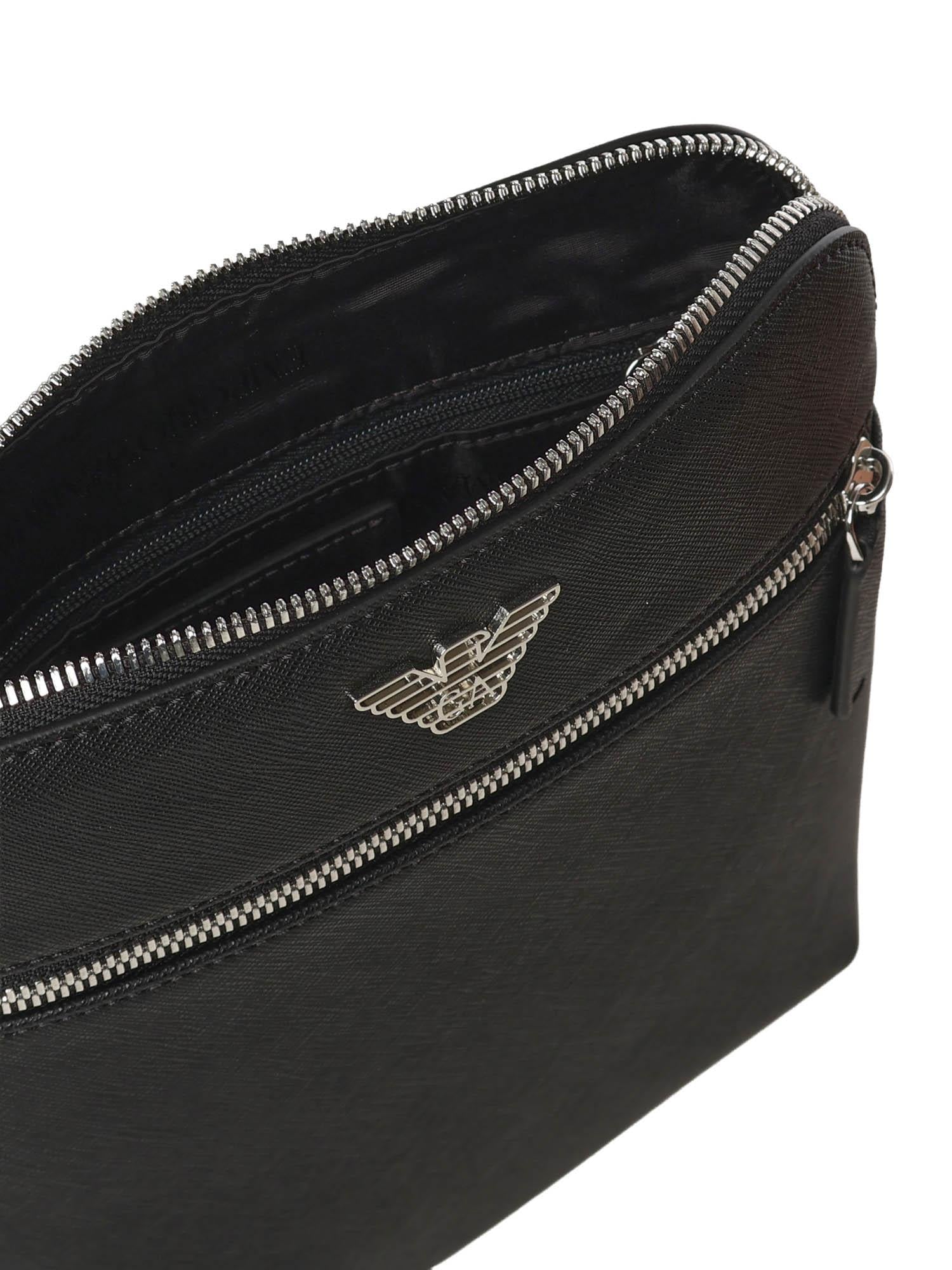 Borsa Messenger con logo Y4M185 Y138E81072 EMPORIO ARMANI 