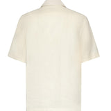 Camicia da bowling in lino M75CAMK09TES0I139 01NN ELEVENTY 